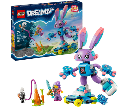 Klocki LEGO® LEGO DREAMZzz 71490 Izzie i gamerski Bunchu